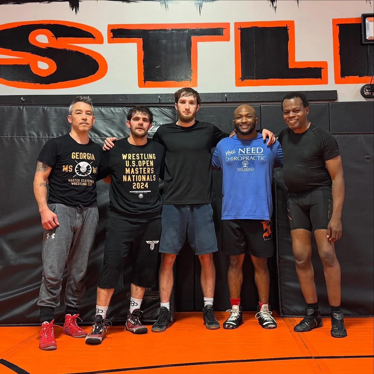 Sunday service #adultwrestling #notdoneyet