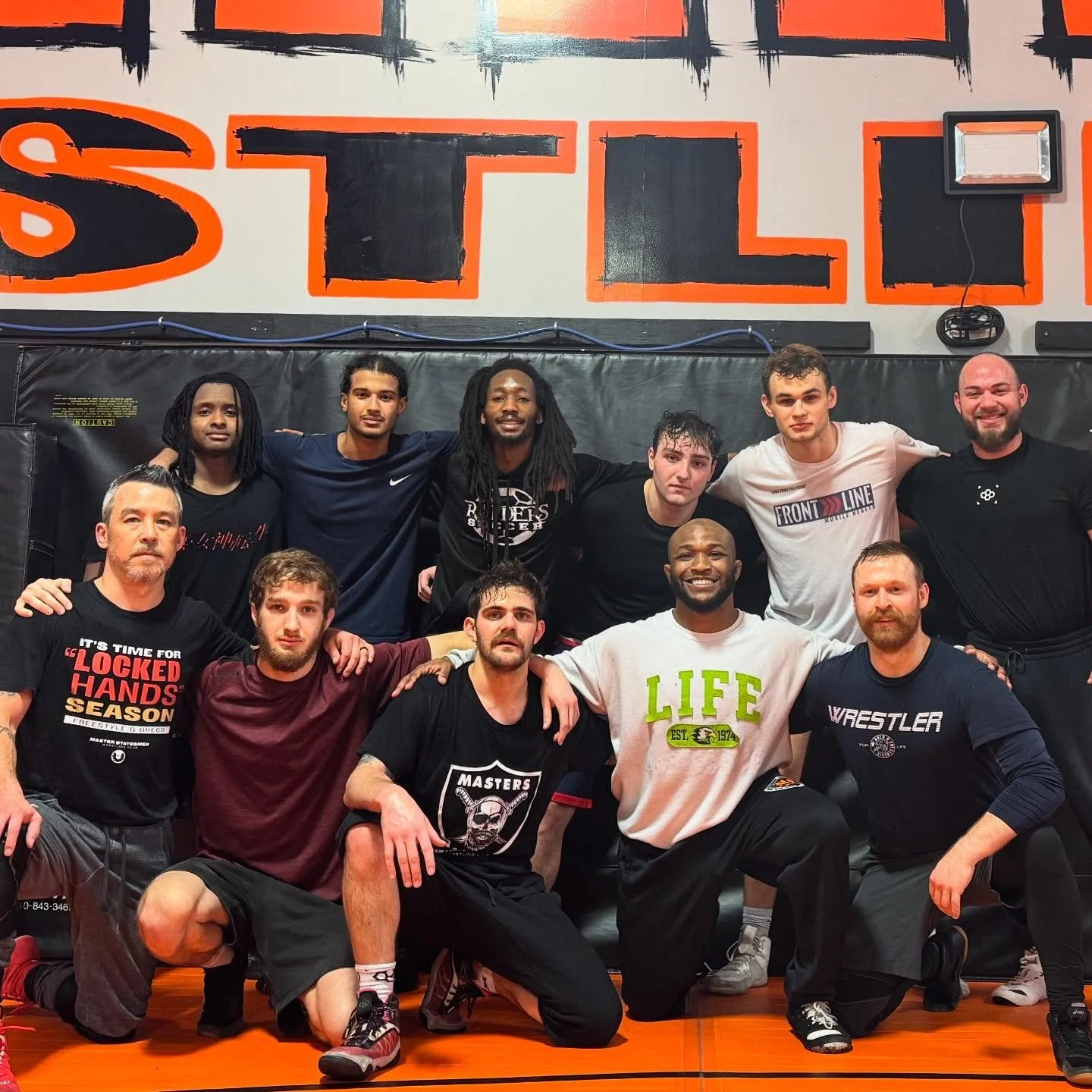 Sunday service #adultwrestling at @morrisfitness Every Saturday and Sunday, 2:30-4pm.