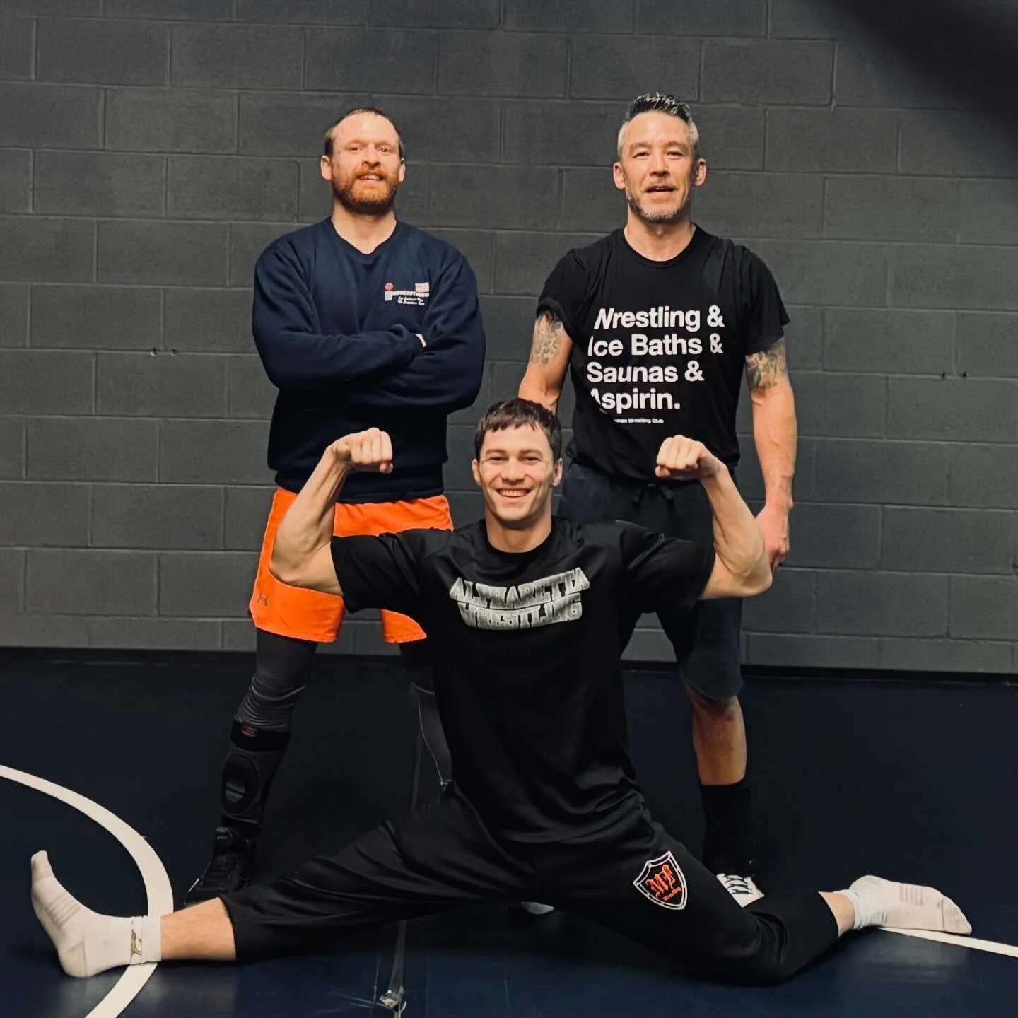 Friday night wrestling with Mr. Last Twitch himself at MF Underground.