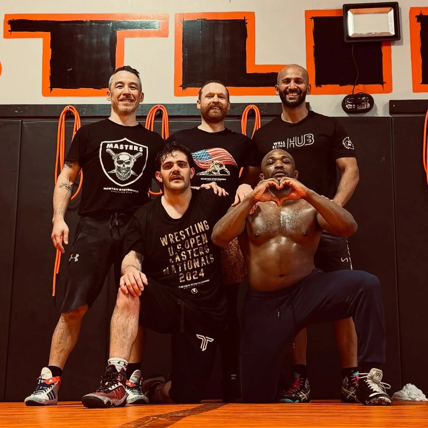 Wrestling with ❤️. 😆