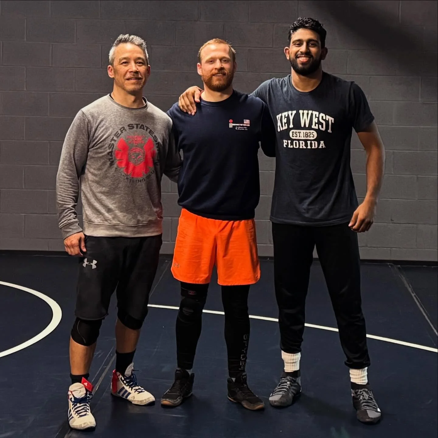 Tuesday night adult wrestling practice at MF Underground in Roswell, GA. Come on through. All welcome.