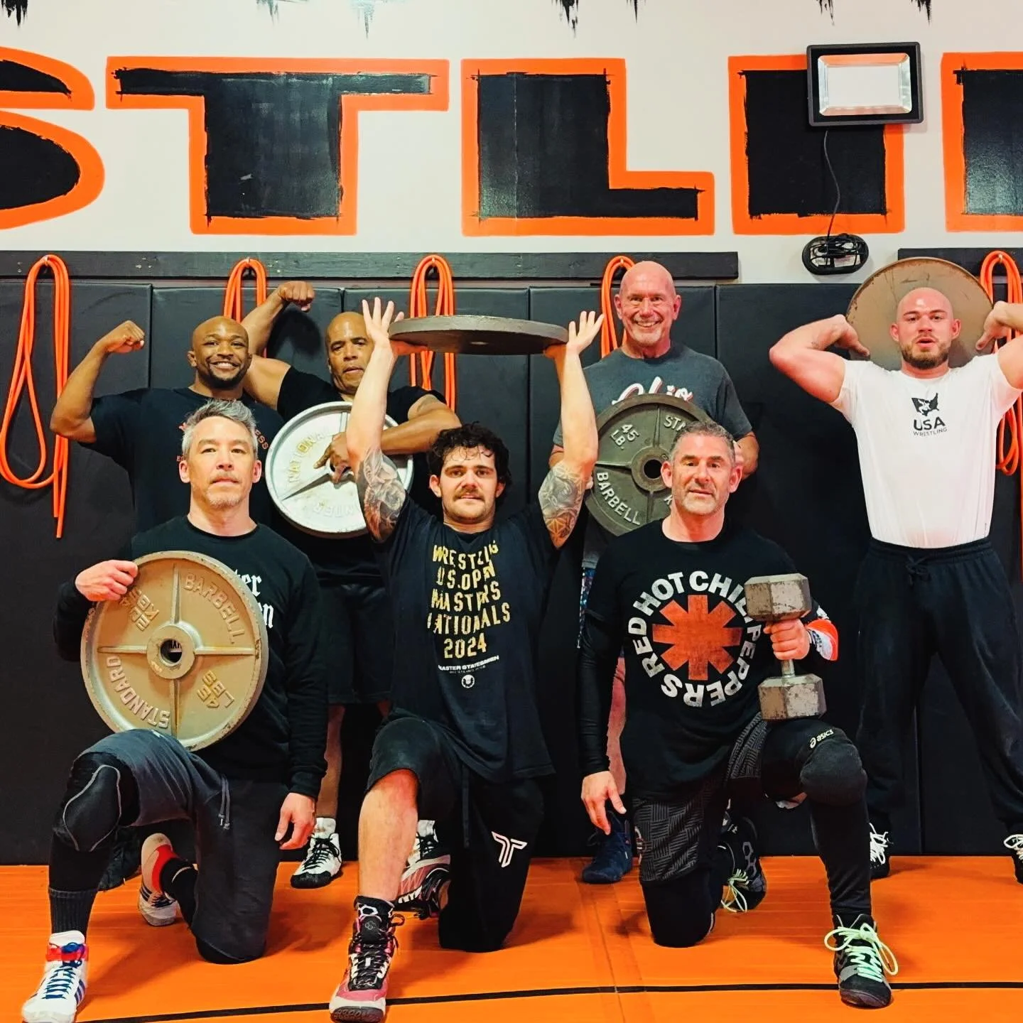 Saturday plate work. 🤼