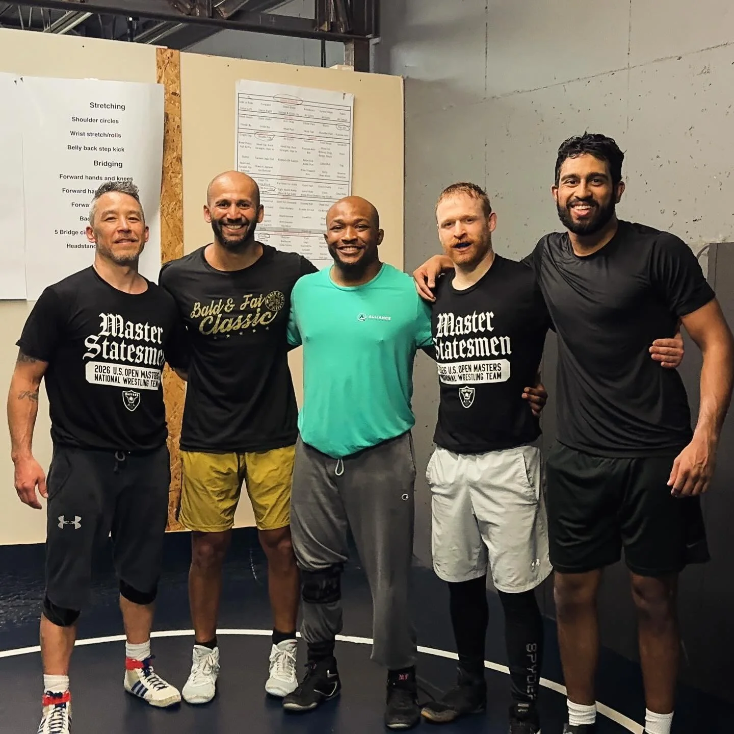 Friday nights scraps in preparation for the U.S. Open. #adultwrestling #wrestling #wrestlingusopen2026