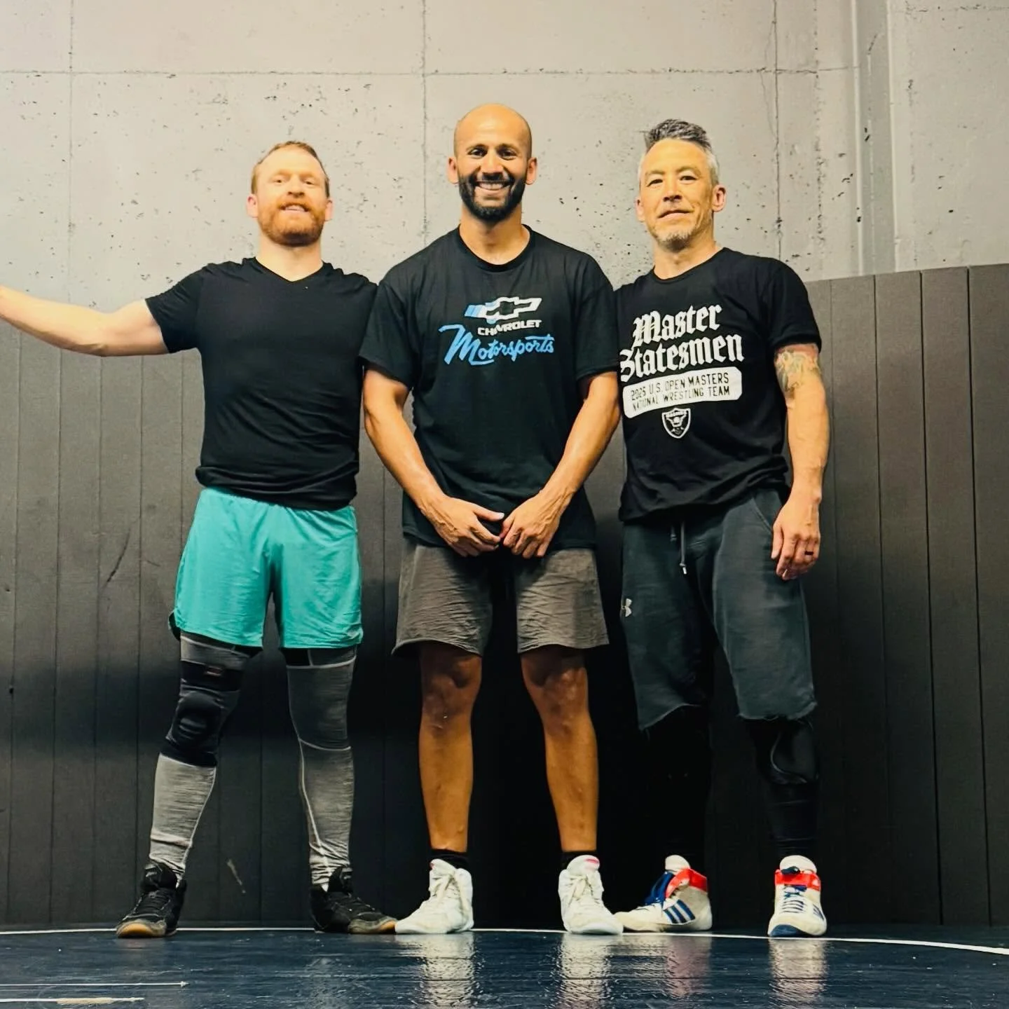 One week until the U.S. Open. Some of Team Master Statesmen getting prepped.