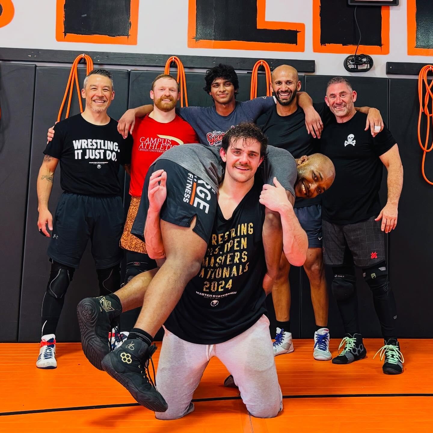 Saturday prepping for the U.S. Open #wrestling #wrestlingusopen2026 #usopen #adultwrestling #masterswrestling