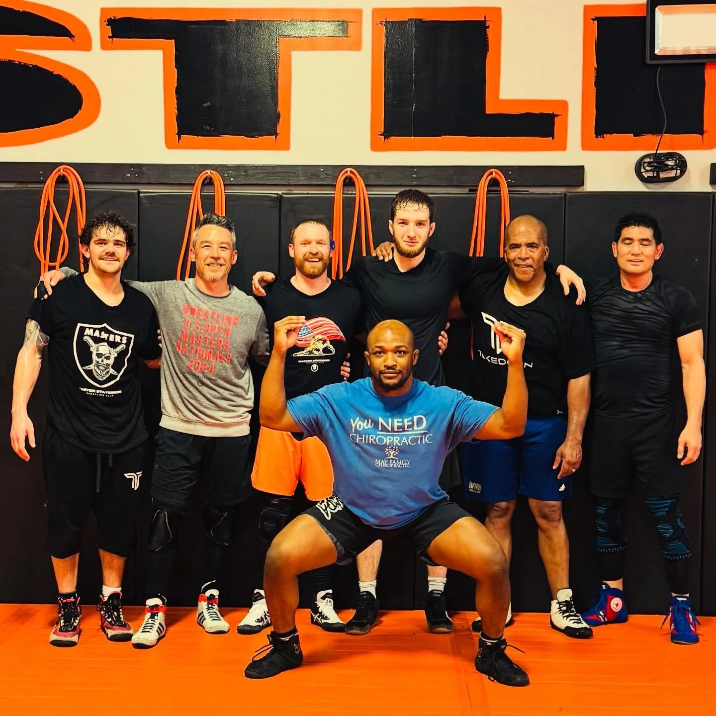 Last practice before the U.S. Open. Let&rsquo;s get it, boys. Thank you @dr.marcusthompsondc and @morrisfitness for getting us old guys back on the mat. #grit #grind #wrestling #adultwrestling #masterswrestling