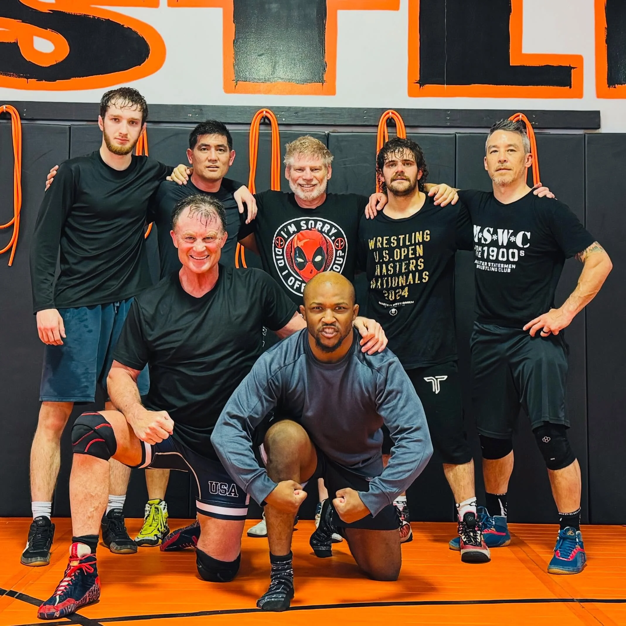 Adult wrestling Saturday and Sunday at @morrisfitness in Alpharetta, GA. 20s, 30s, 40s, 50s, 60s, 70s. It&rsquo;s all good!