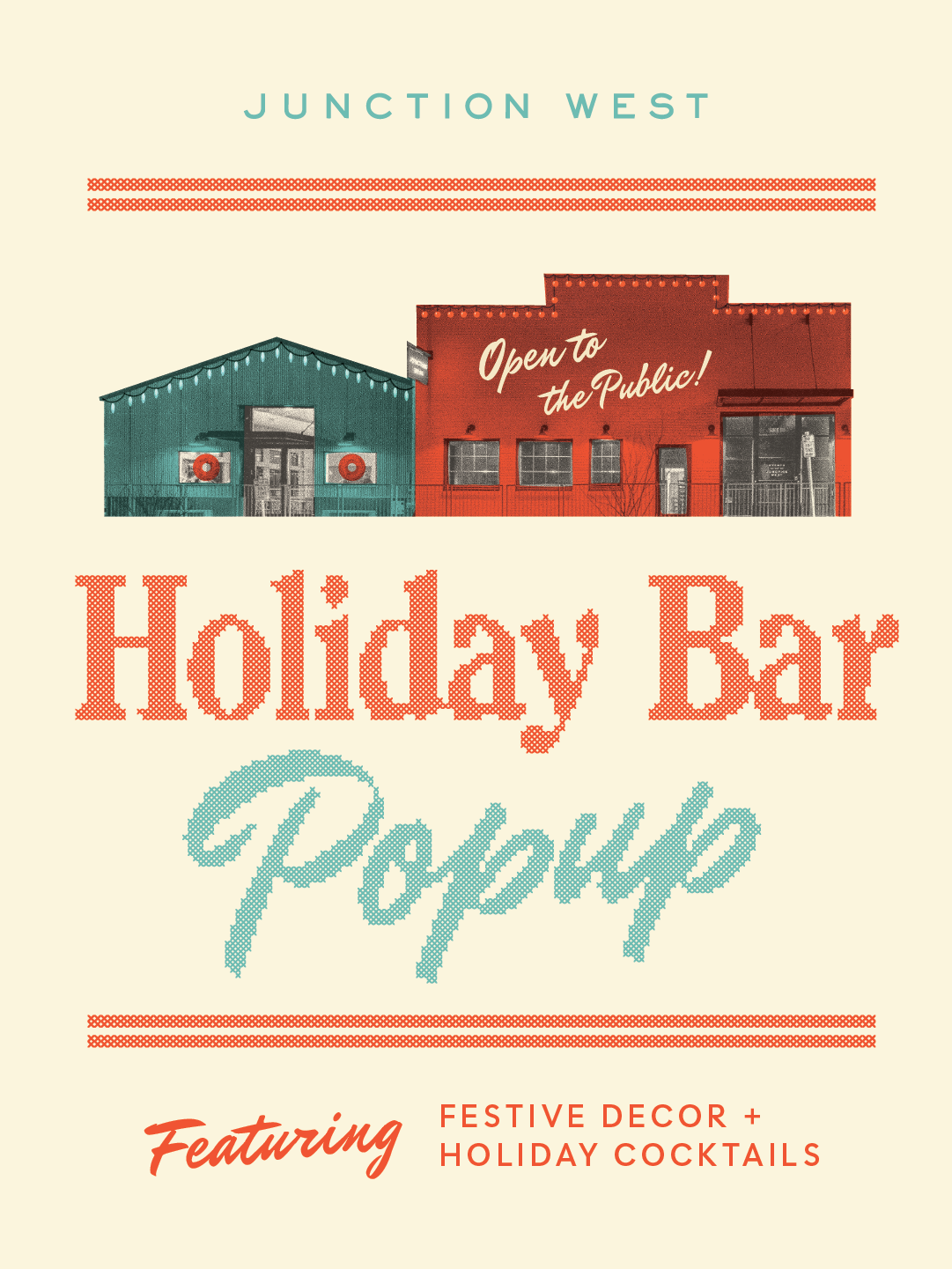 Holiday Pop Up Bar