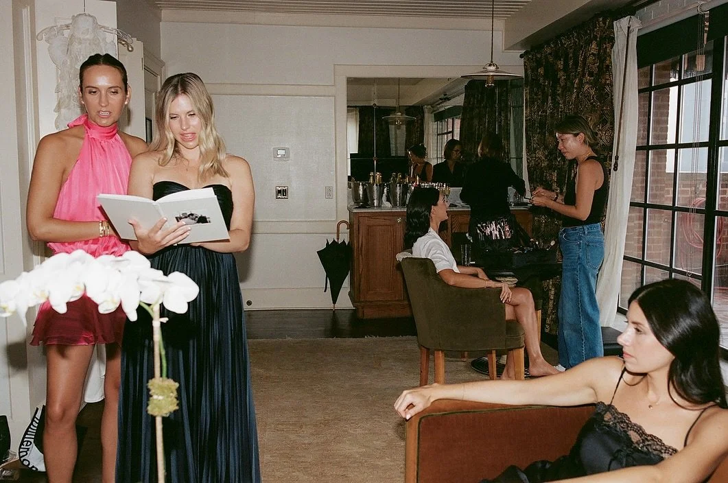 a getting ready progression at @boweryhotel