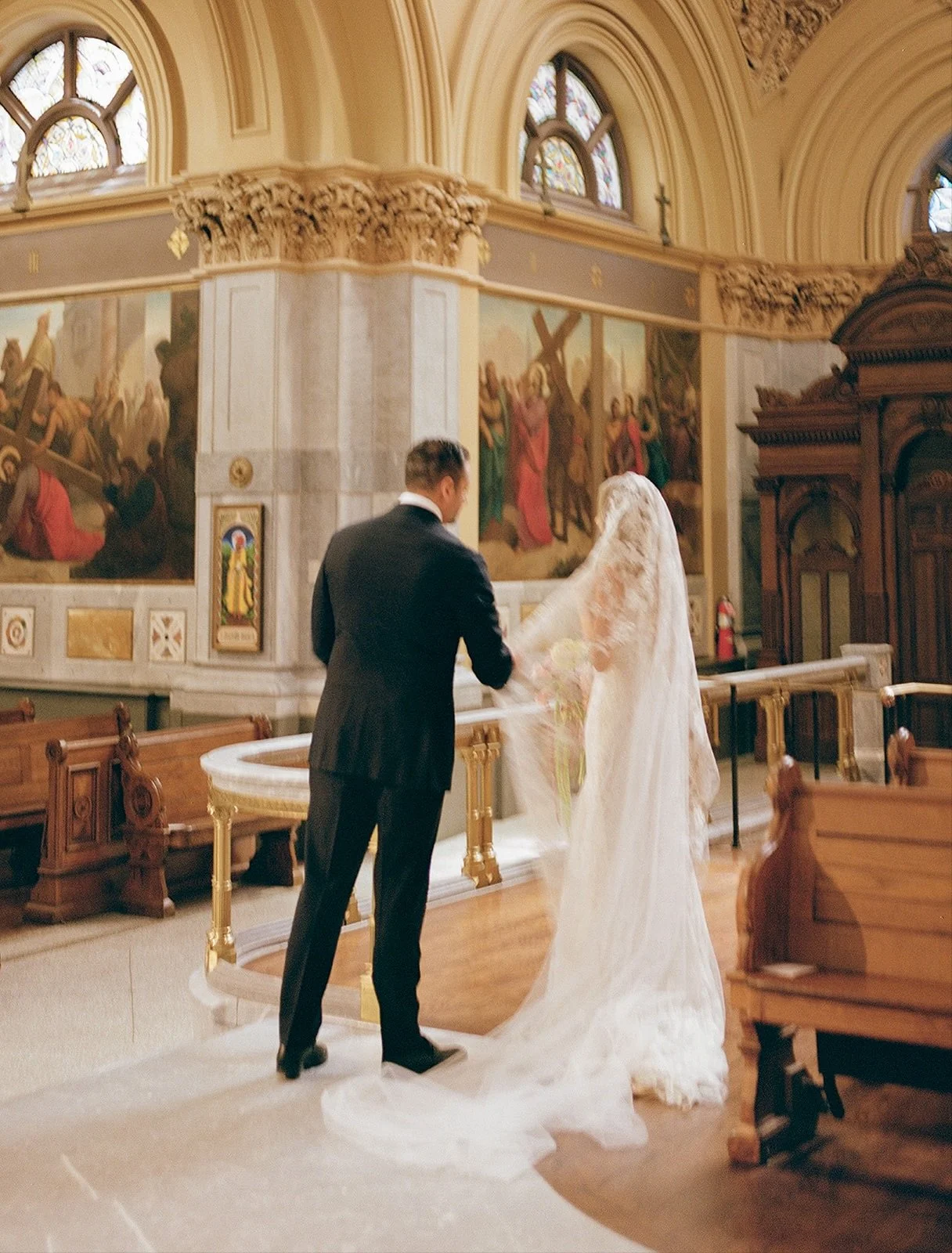 churches on film warm my heart

photo @studiothao / dress @verawang / veil @verawangbride / shoes @jimmychoo / suit @suitsupply / florals @mayesfloral / hmu @ashleeglazer