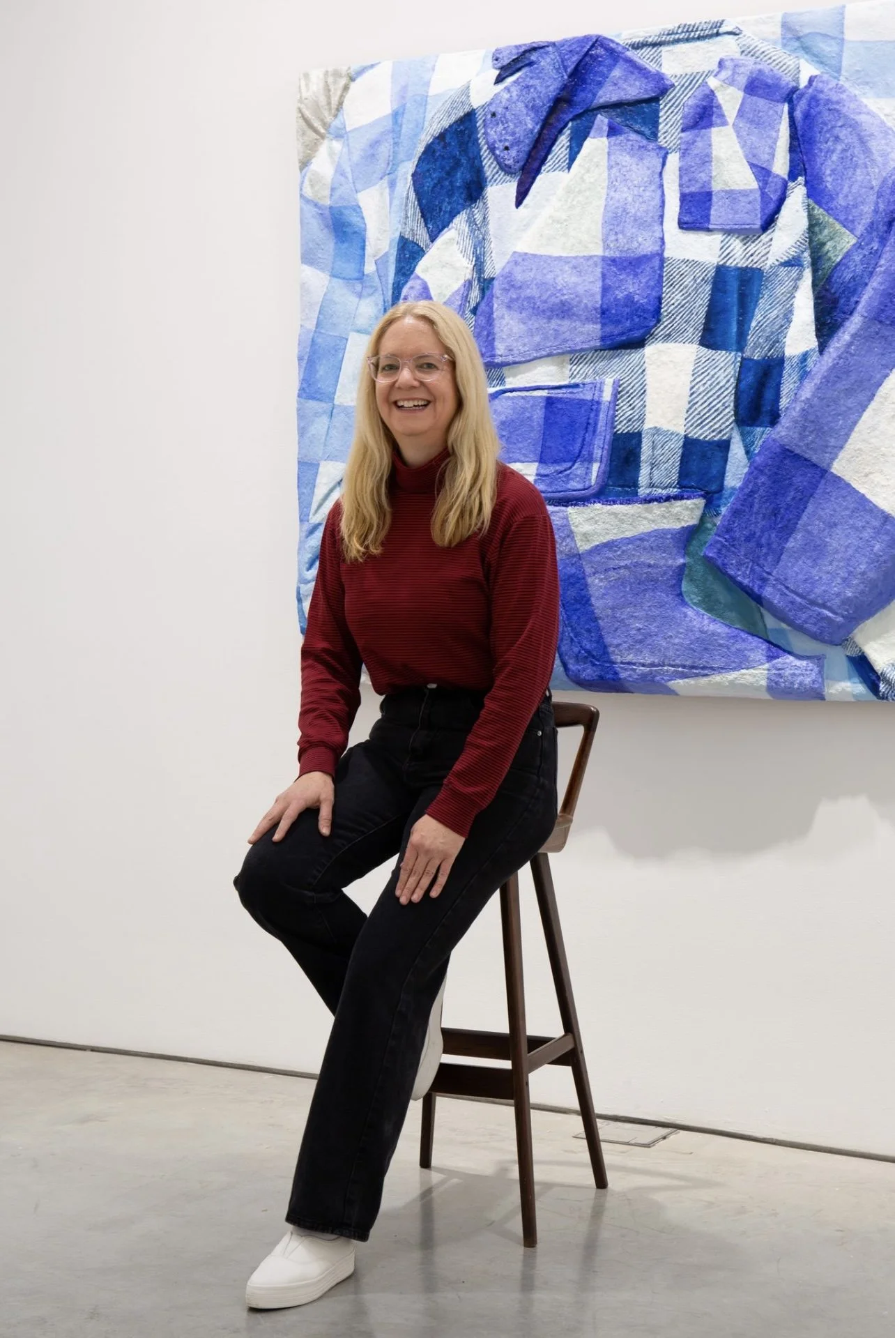 The Painting That Scrolls Back - A Gina Beavers Interview