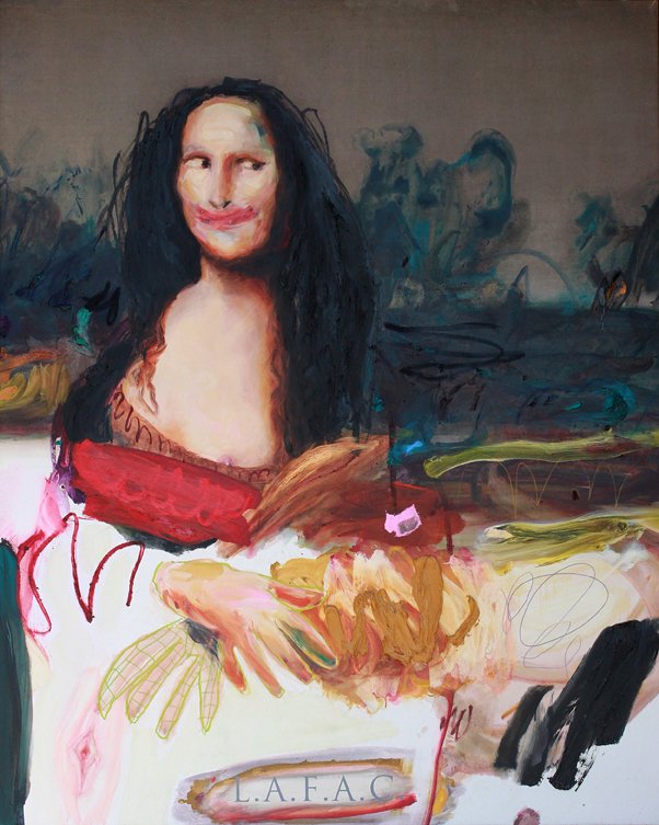 Mona L.A.F.A.C, huile sur toile, 200x160cm,2010.jpg