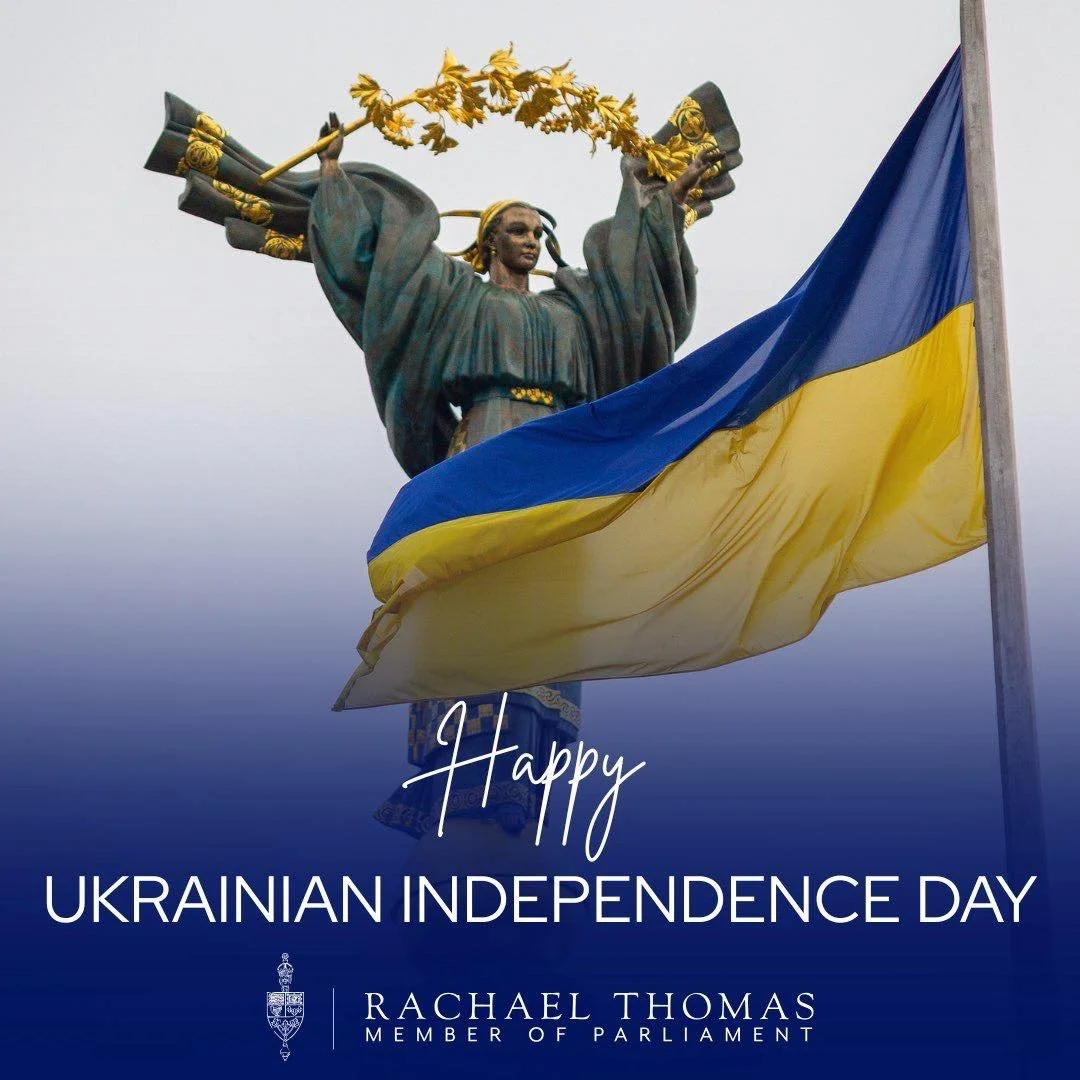 Today, we join Ukrainian Canadians and people around the world in celebrating Ukrainian Independence Day &mdash; marking 34 years since Ukraine declared its independence from the Soviet Union.

For generations, Ukrainian immigrants have helped shape 