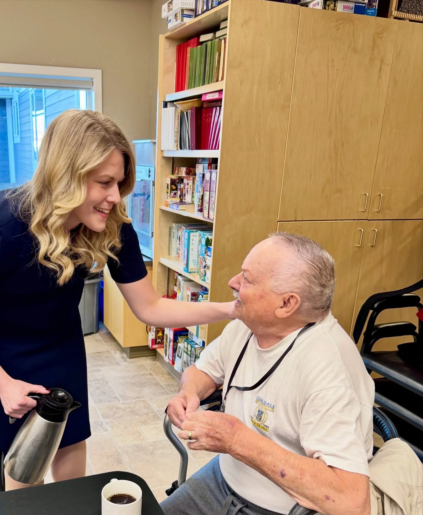 One of my favourite traditions in the weeks leading up to Christmas is visiting seniors in assisted-living homes across our community.🎄

Sharing a few cookies, handing out candy canes, and spending time together is a small way to spread a bit of Chr