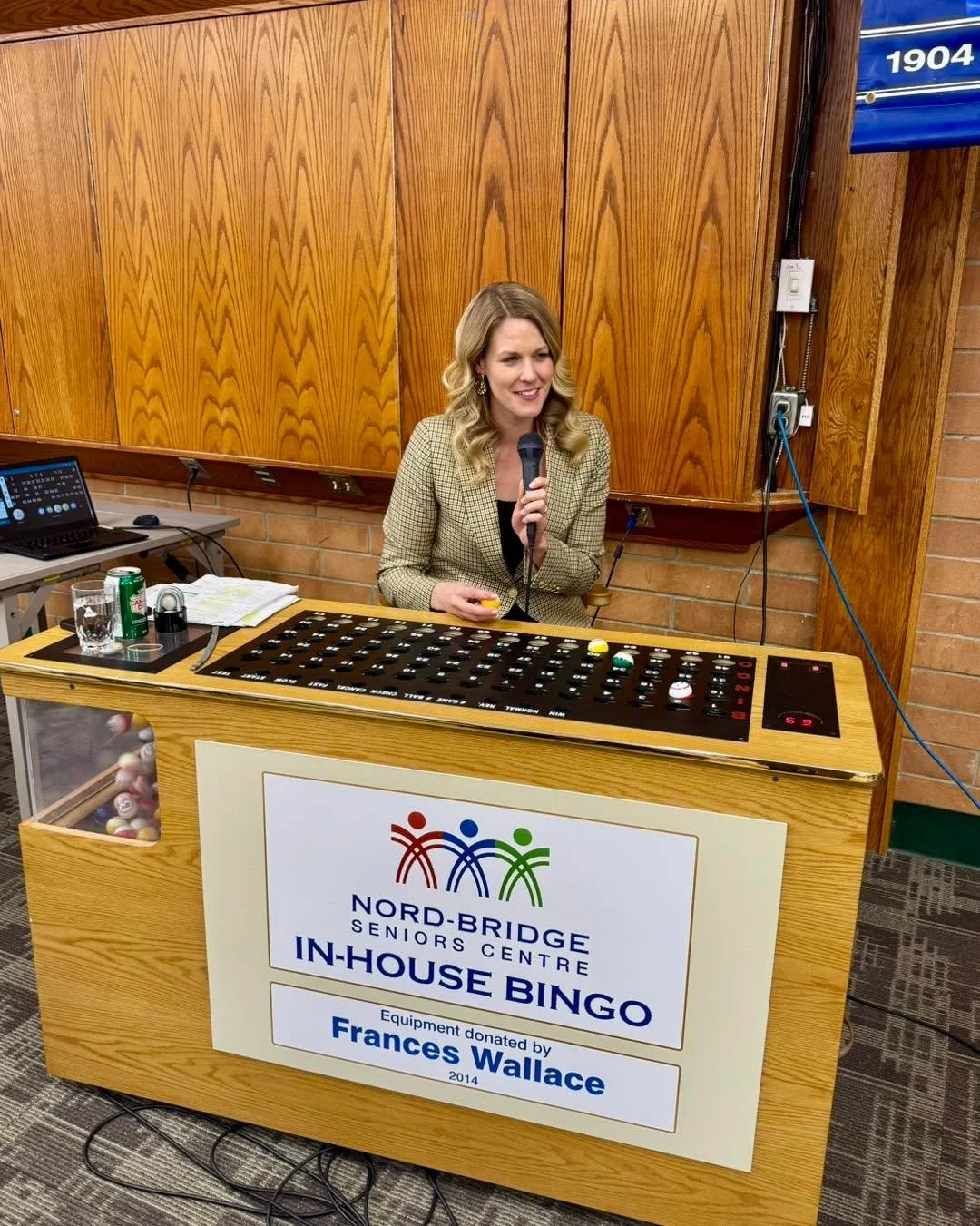 I recently spent a great afternoon at Nordbridge! Calling bingo, sharing laughs, and spending time with some truly wonderful seniors. So grateful for moments like these.