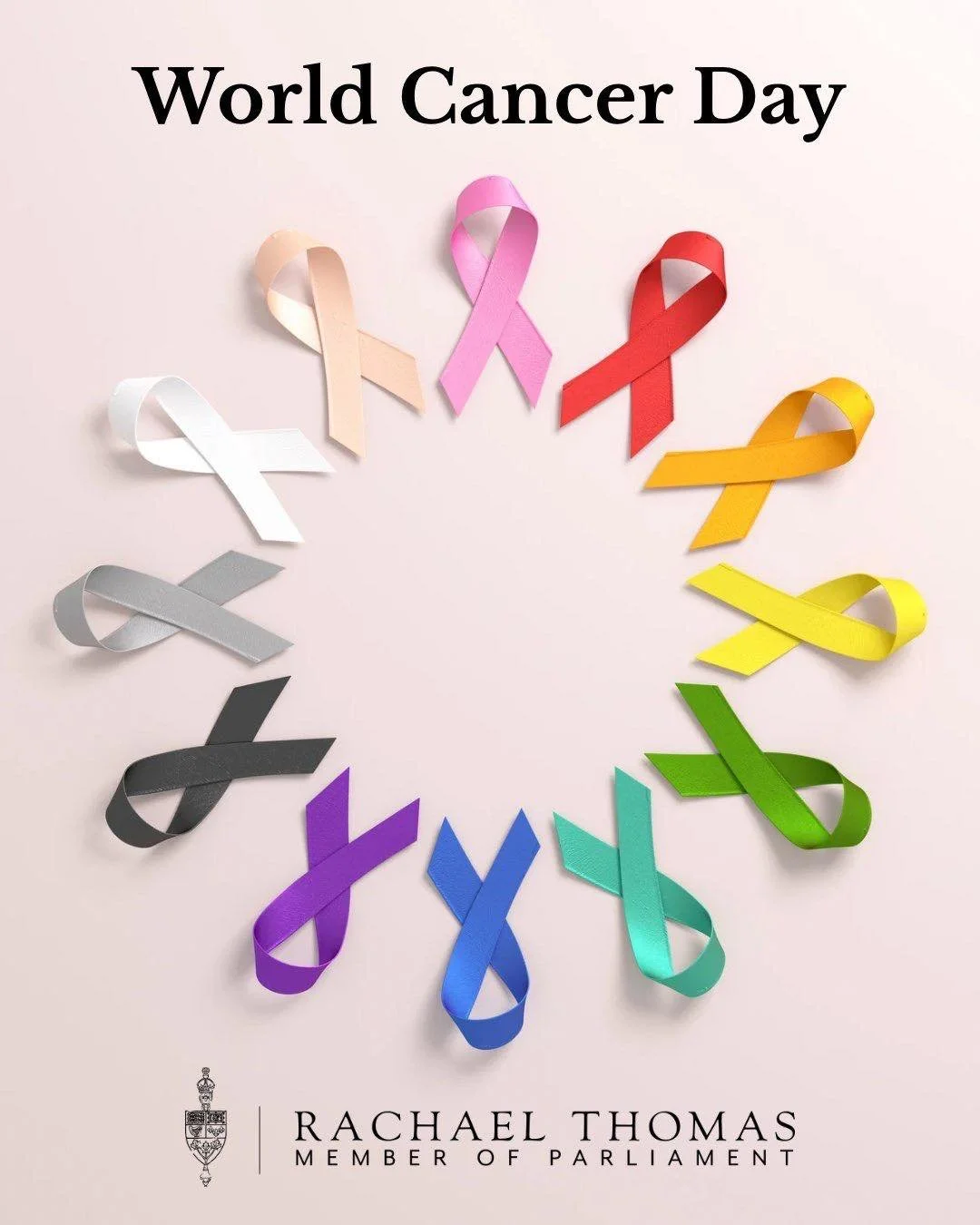 🎗️ Today is World Cancer Day.

I stand with everyone affected by cancer &mdash; those currently fighting, those who have survived, and those we remember. We also recognize the families, caregivers, researchers, and health-care workers who walk along