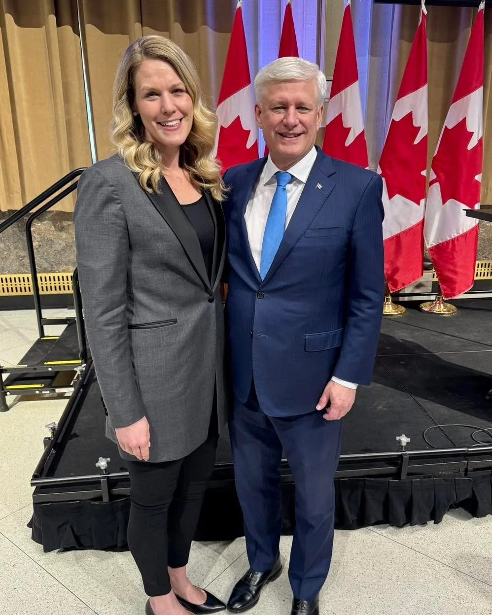 An honour to celebrate Prime Minister Stephen Harper as his official portrait was unveiled, recognizing a decade of principled, steady leadership and his lasting impact on Canada 🇨🇦