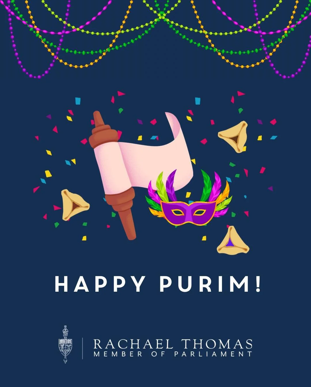 Happy Purim to all who are celebrating! 🎭

Purim is a powerful reminder that even in the darkest moments, courage and faith can change history. Justice will prevail, and goodness will endure. 

To all Jewish Canadians celebrating tonight, I wish you