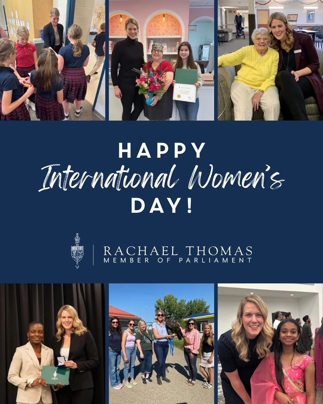 Celebrating all women everywhere! 

I recognize the strength, leadership, and achievements of women in our communities and around the world.

But it&rsquo;s also a reminder that many women and girls are still denied basic rights and freedoms. There a