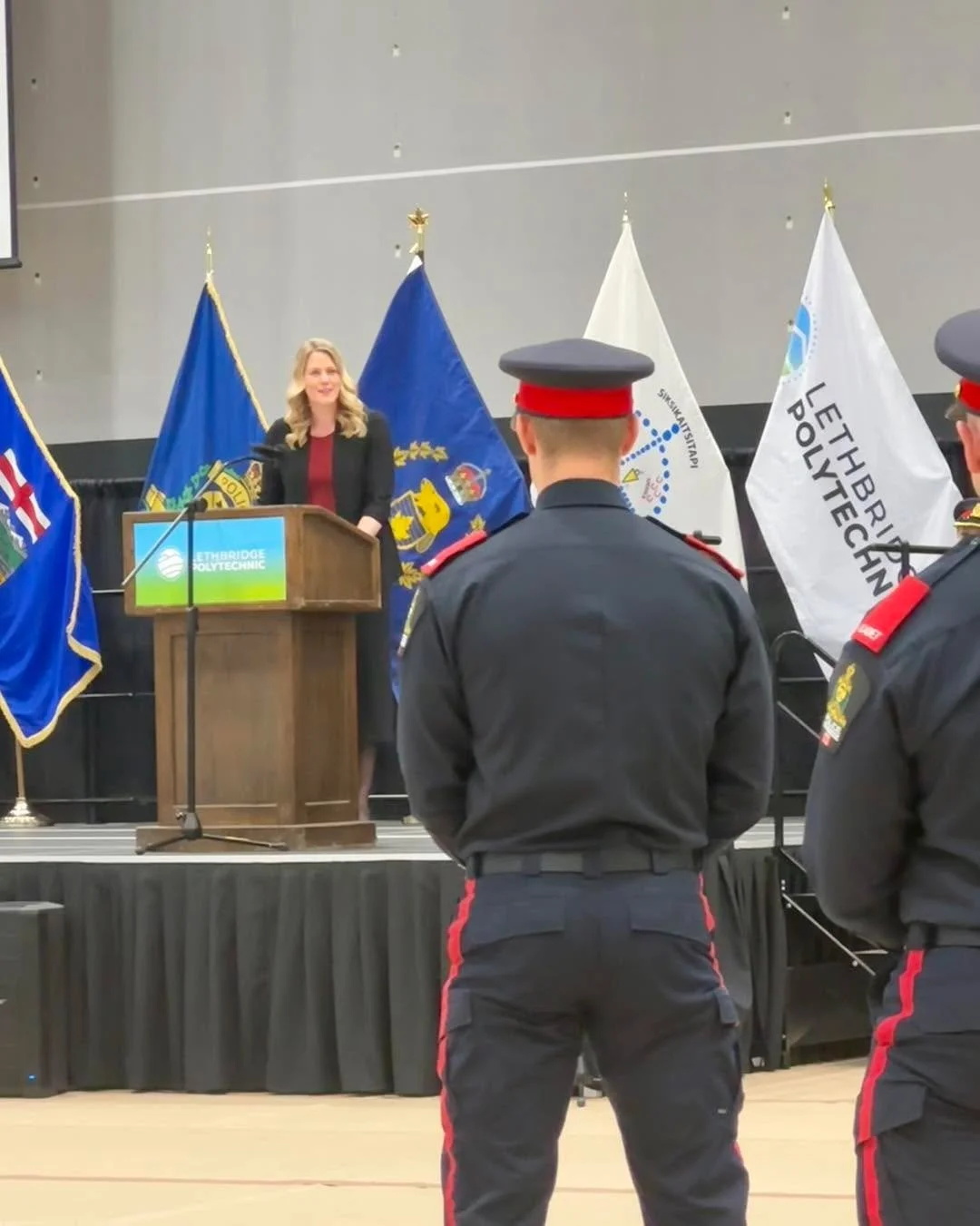 I recently had the opportunity to attend the police graduation in Lethbridge.

It was an honour to recognize the men and women who have chosen to serve our community and keep us safe. Policing is not an easy calling. It is one rooted in courage, sacr