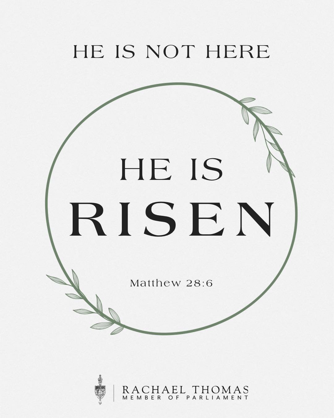 &ldquo;The Lord is risen indeed!" - Luke 24:34

Death could not hold Him down. Though it tried with all its might, He was stronger.

Because Jesus triumphed over the grave, we are empowered by Him to triumph over the things that threaten to hold