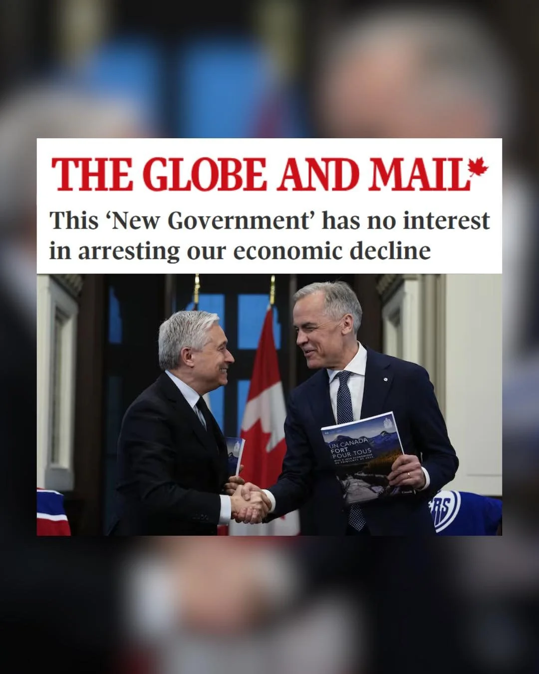We were promised things would improve under Mark Carney. Instead, the deficit is &ldquo;worse than before.&rdquo;

The Carney Liberals have doubled the deficit Trudeau left off with. 

More debt means higher costs for Canadians. When the government m