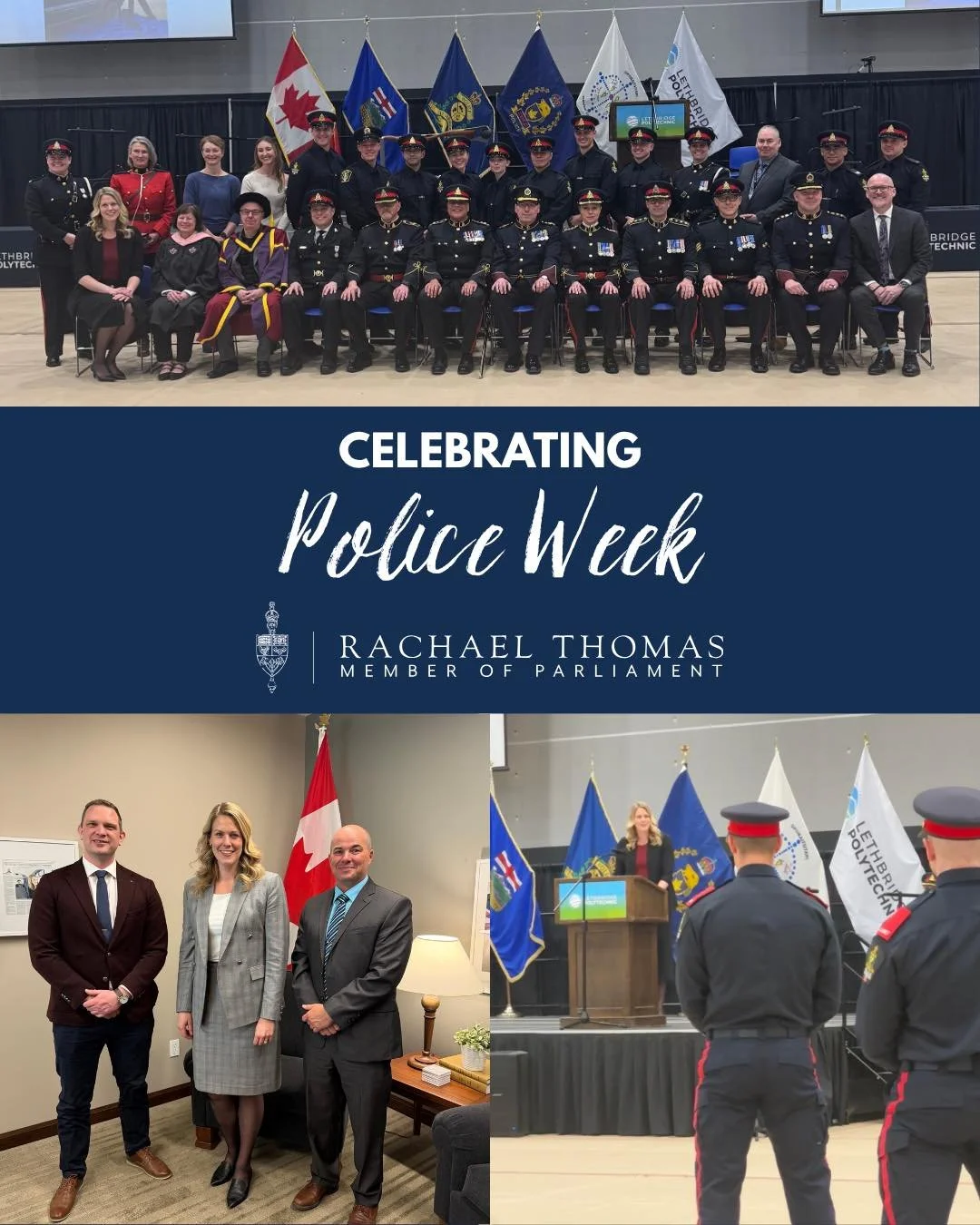This week marks National Police Week. 

It&rsquo;s an opportunity to recognize and honour the service and sacrifice of law enforcement officers across Canada.

It&rsquo;s also a solemn reminder of their unwavering commitment to protecting our communi
