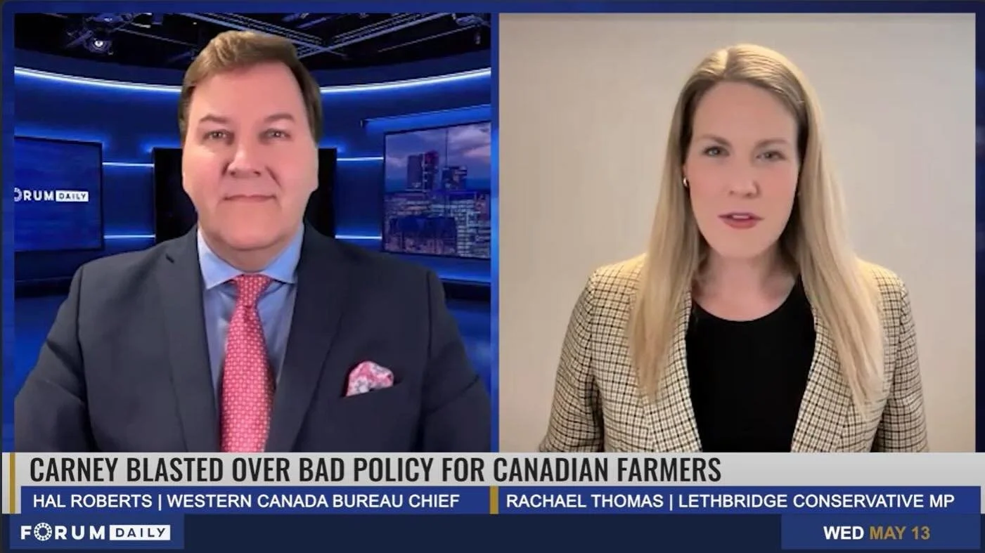 Check out my latest interview with the News Forum where I discuss the importance of standing up for Canadian agriculture.