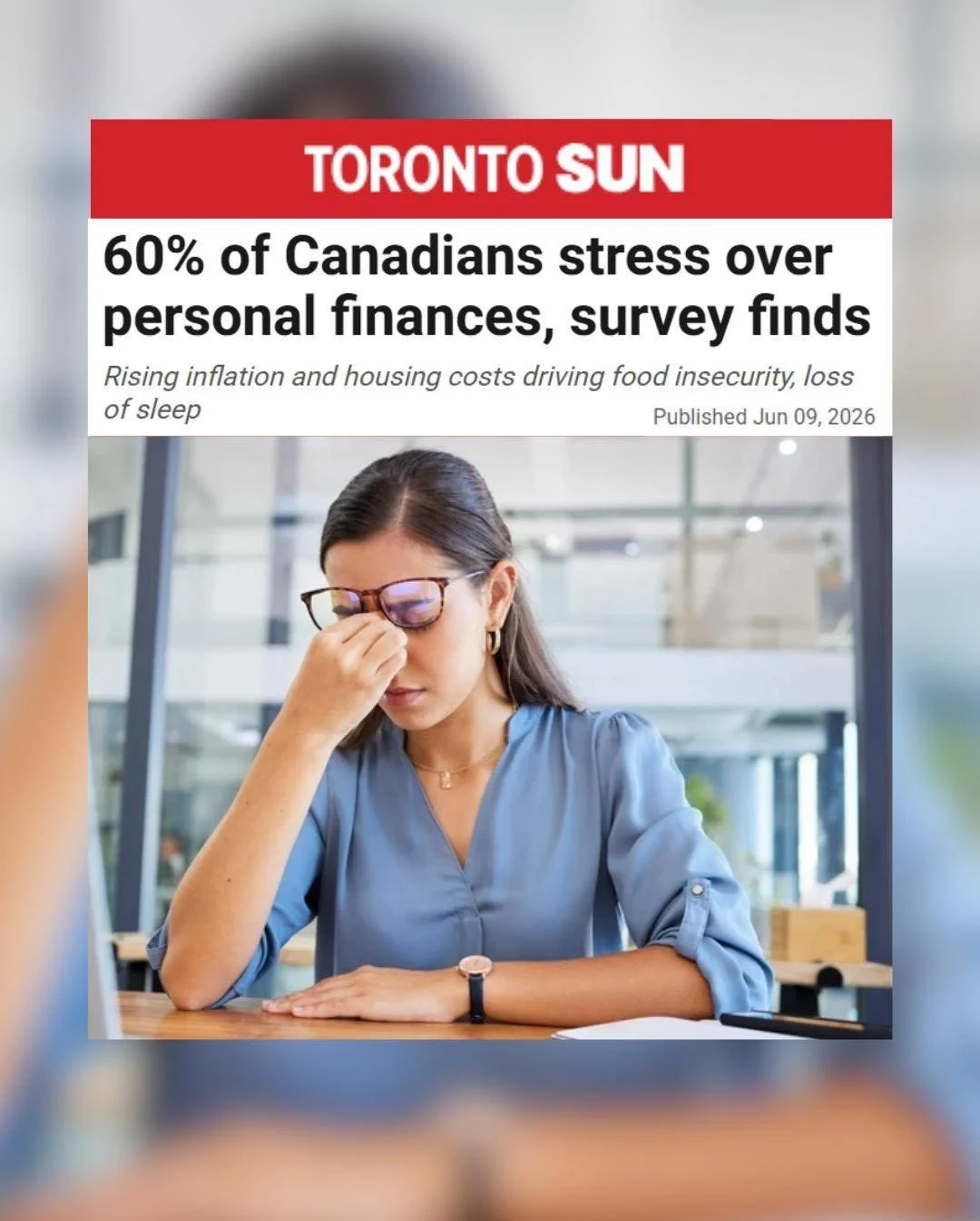Nearly half of Canadians are one month away from financial catastrophe.

Mark Carney may call the economy &ldquo;choppy,&rdquo; but for Canadians struggling to pay rent, buy groceries, and make it to the next paycheque, this isn&rsquo;t just turbulen
