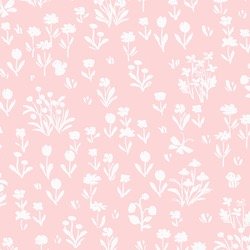 Large Garden Silhouette in Blossom Pink