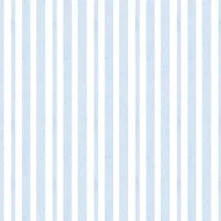 Garden Stripe in Soft Blue
