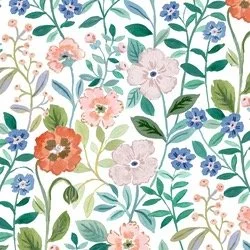 Large Wildflower Paradise in Summer Afternoon