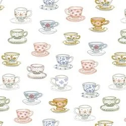 Tea Cups in White