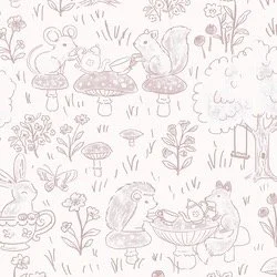 Tonal Tea Party in Dusty Pink