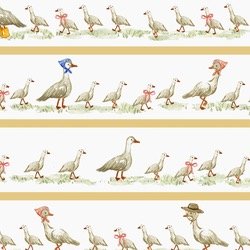 Goose Parade in Yellow