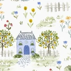 Large Goose Garden in Spring