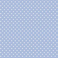 Spring Dots in Cornflower Blue