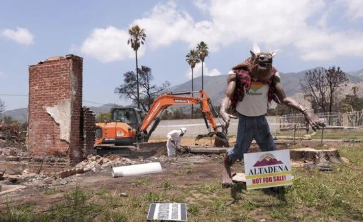 'We can have seven homes or we can have 70.' In wake of Los Angeles wildfires, homeowners and developers clash.