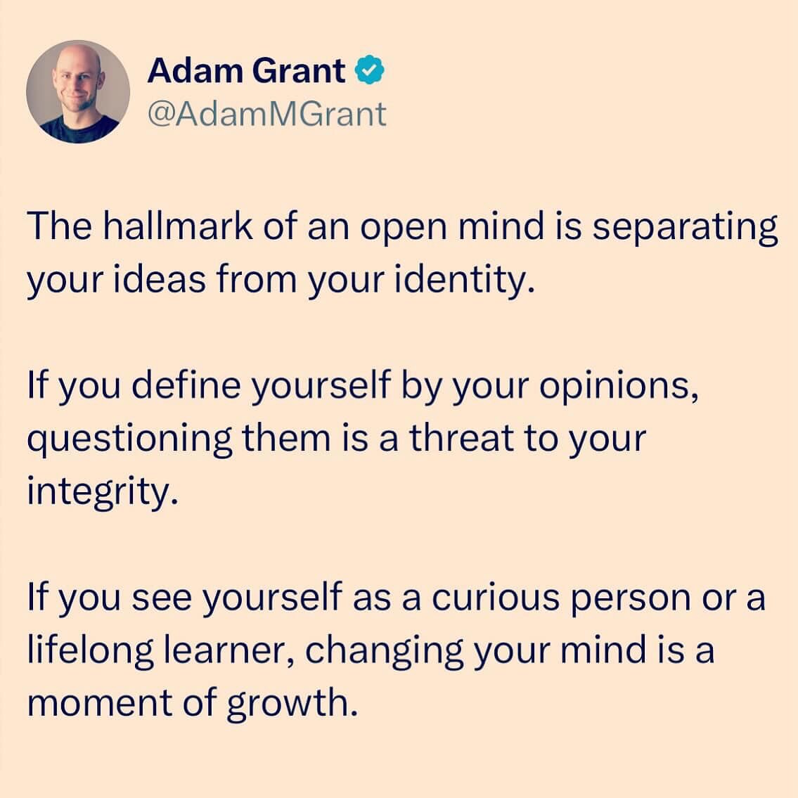 If these quotes from @adamgrant resonate with you,
check out episode 19 where @gukutie, @laurakassner, @keith.heumiller share ways our thinking has changed over time. #pushingpastpolite #podcast #millennials #millennialparenting #friendship #friendsh