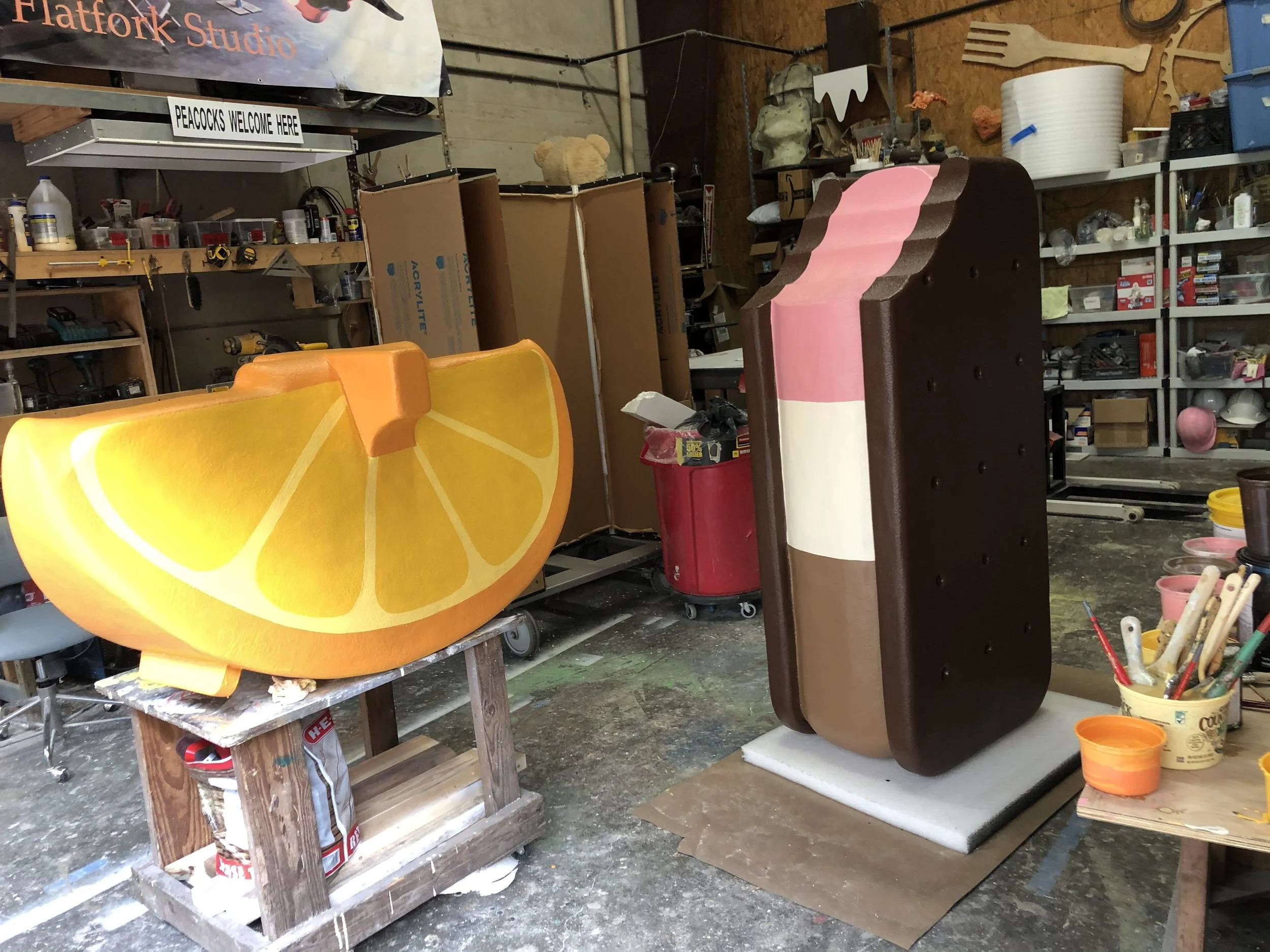 Austin Sculpture and painting studio