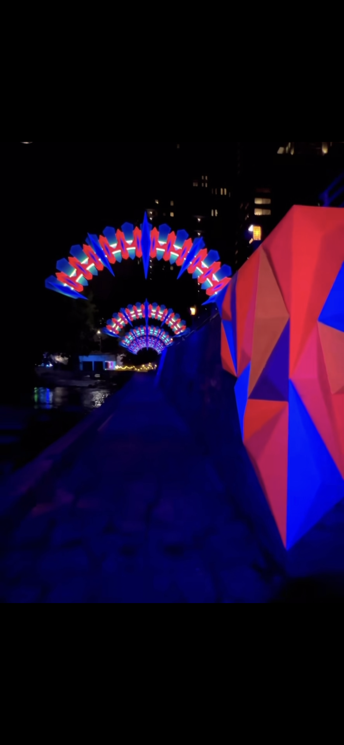 Large-scale art installations