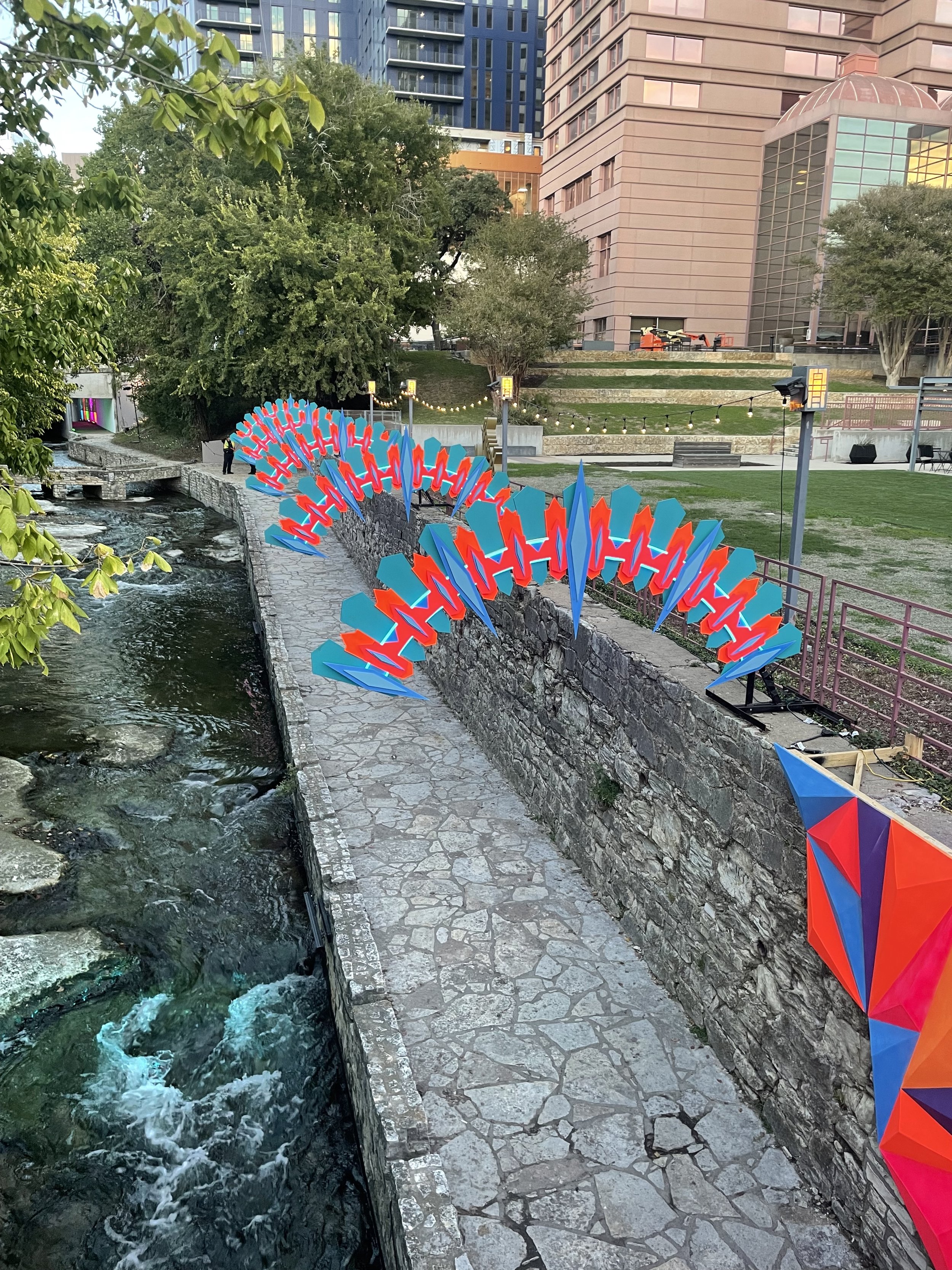 Site-specific art installations