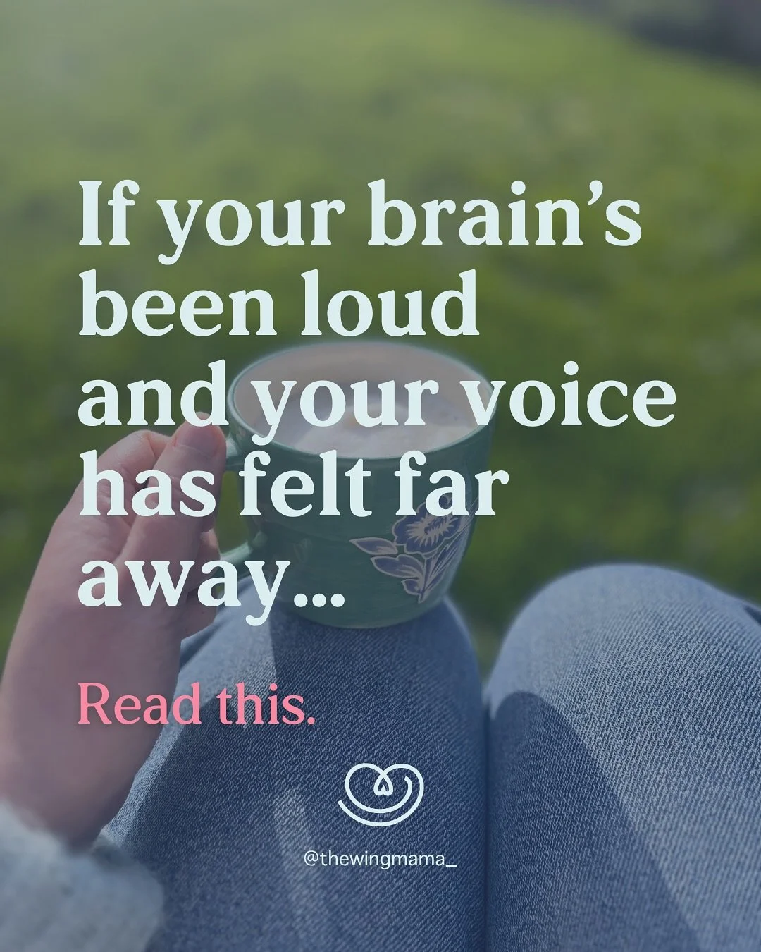 You know that feeling when your brain&rsquo;s so loud you can&rsquo;t even hear yourself think? 🤔 
 
Like, you&rsquo;re just... full.

Of logistics.
Of little legs.
Of everyone needing something, while you&rsquo;re still trying to hold onto you in t