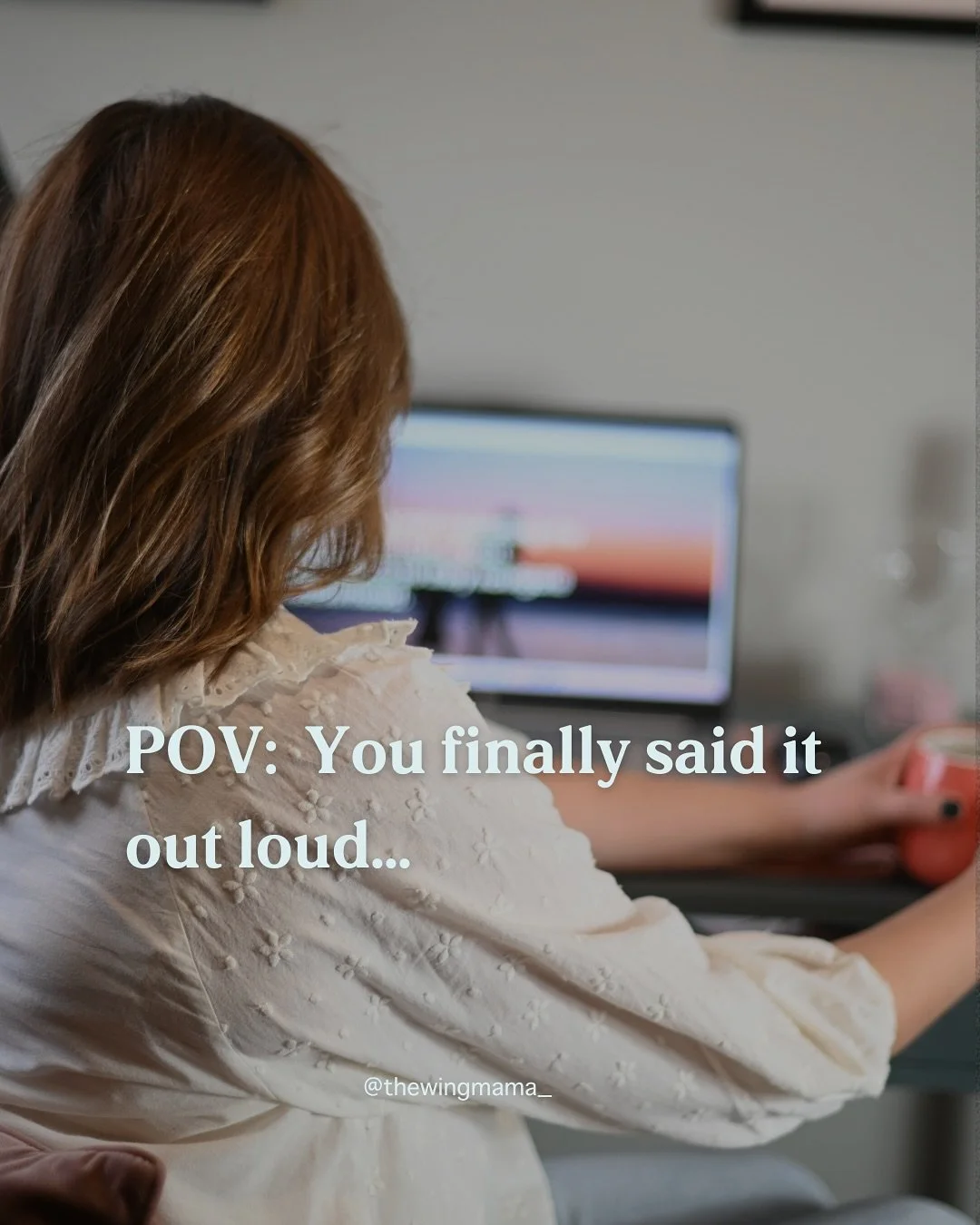 You finally said it out loud: &ldquo;I just don&rsquo;t feel like me anymore.&rdquo;

Then you brushed it off and got on with your day.

Because someone needed something.
Because you had to get back online.

Saying it is one thing. Facing it? That&rs
