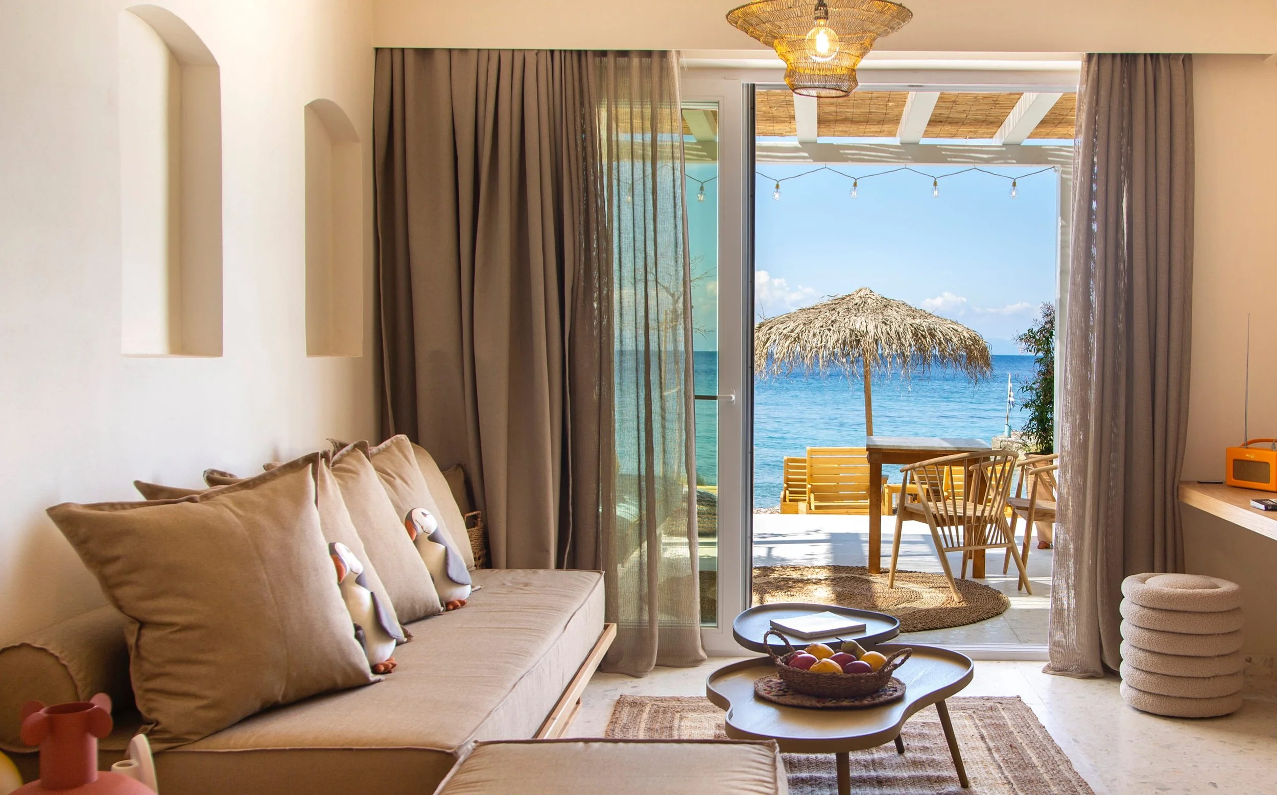 room beach view