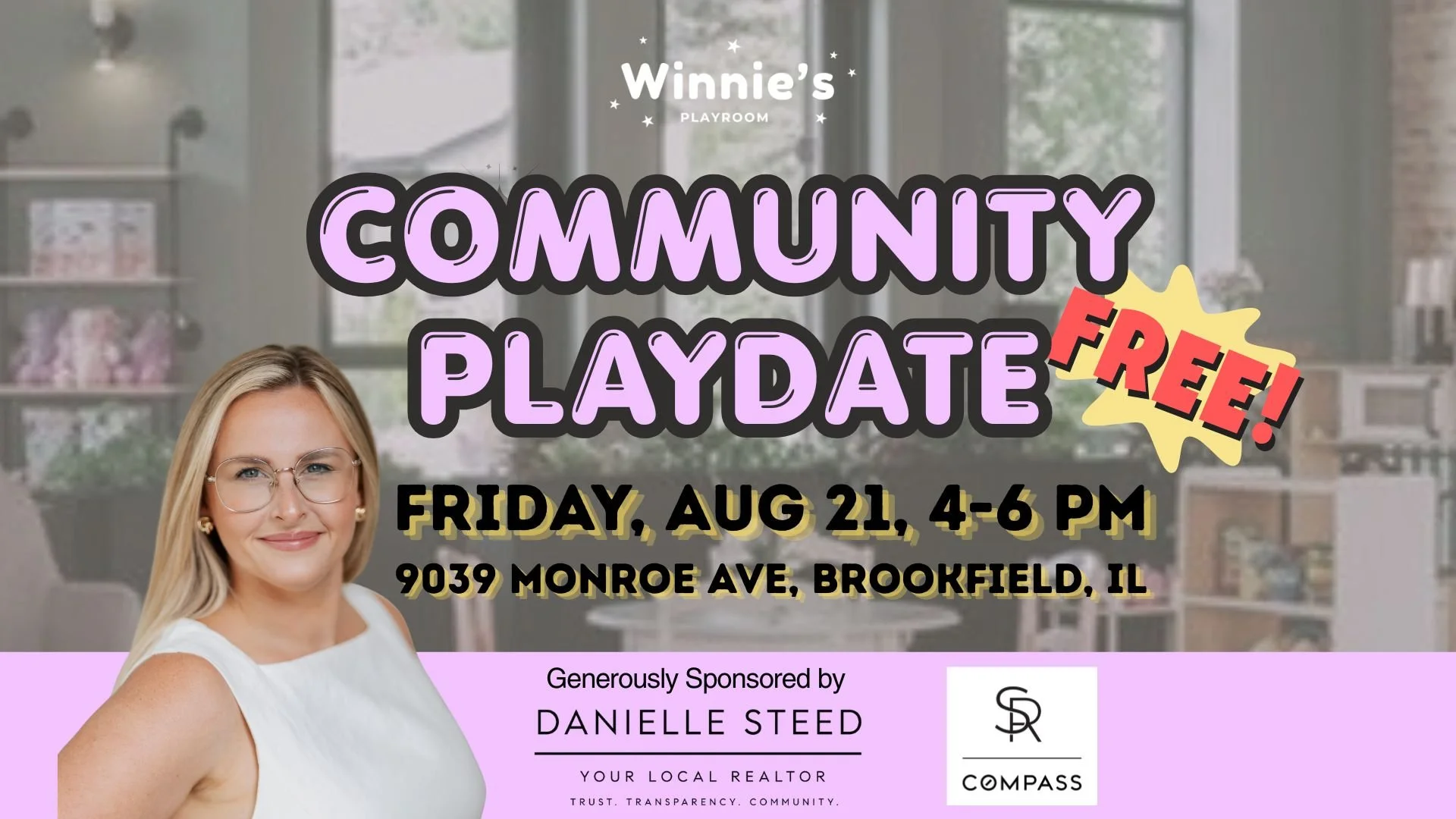 Community Playdate Sponsored by Danielle Steed