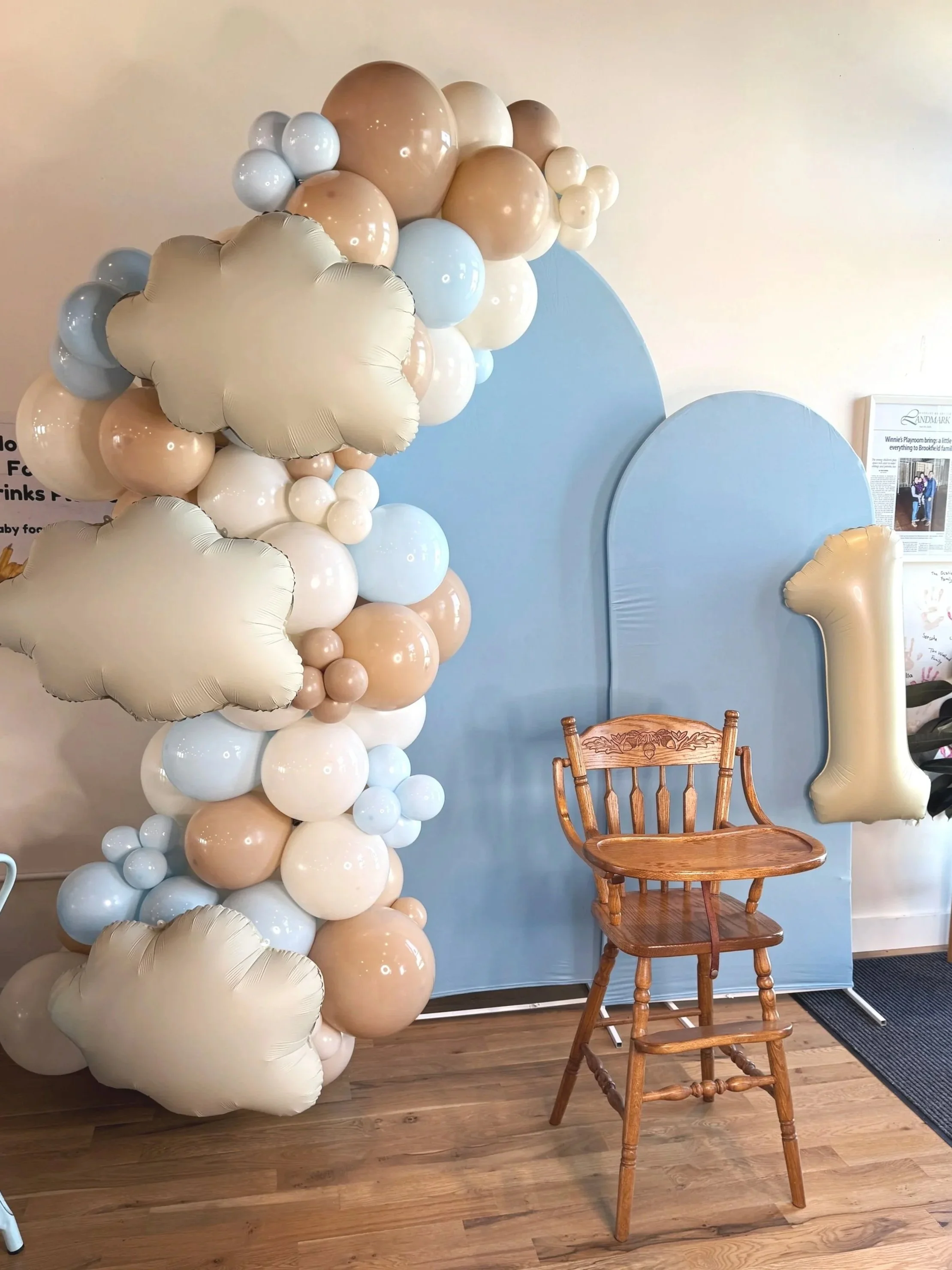 Themed Balloon Backdrop