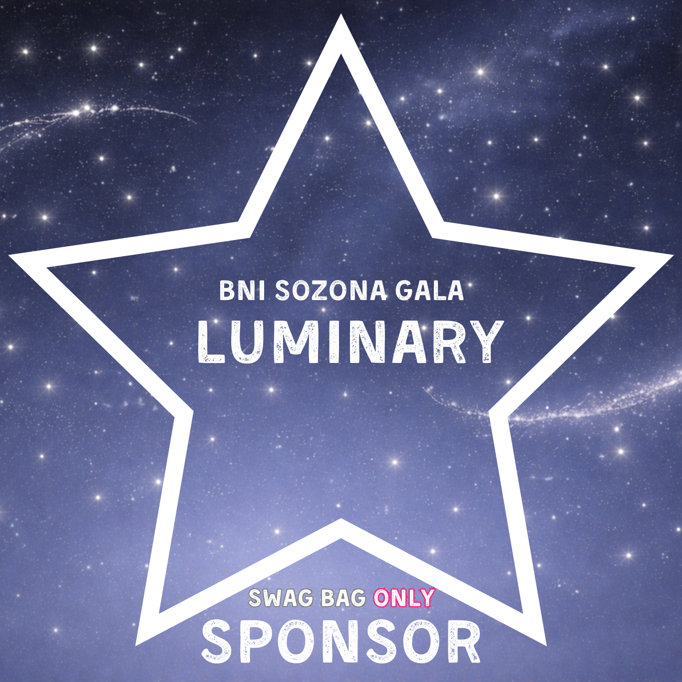 Luminary Sponsor — Community Sponsor (Swag Bag Only)