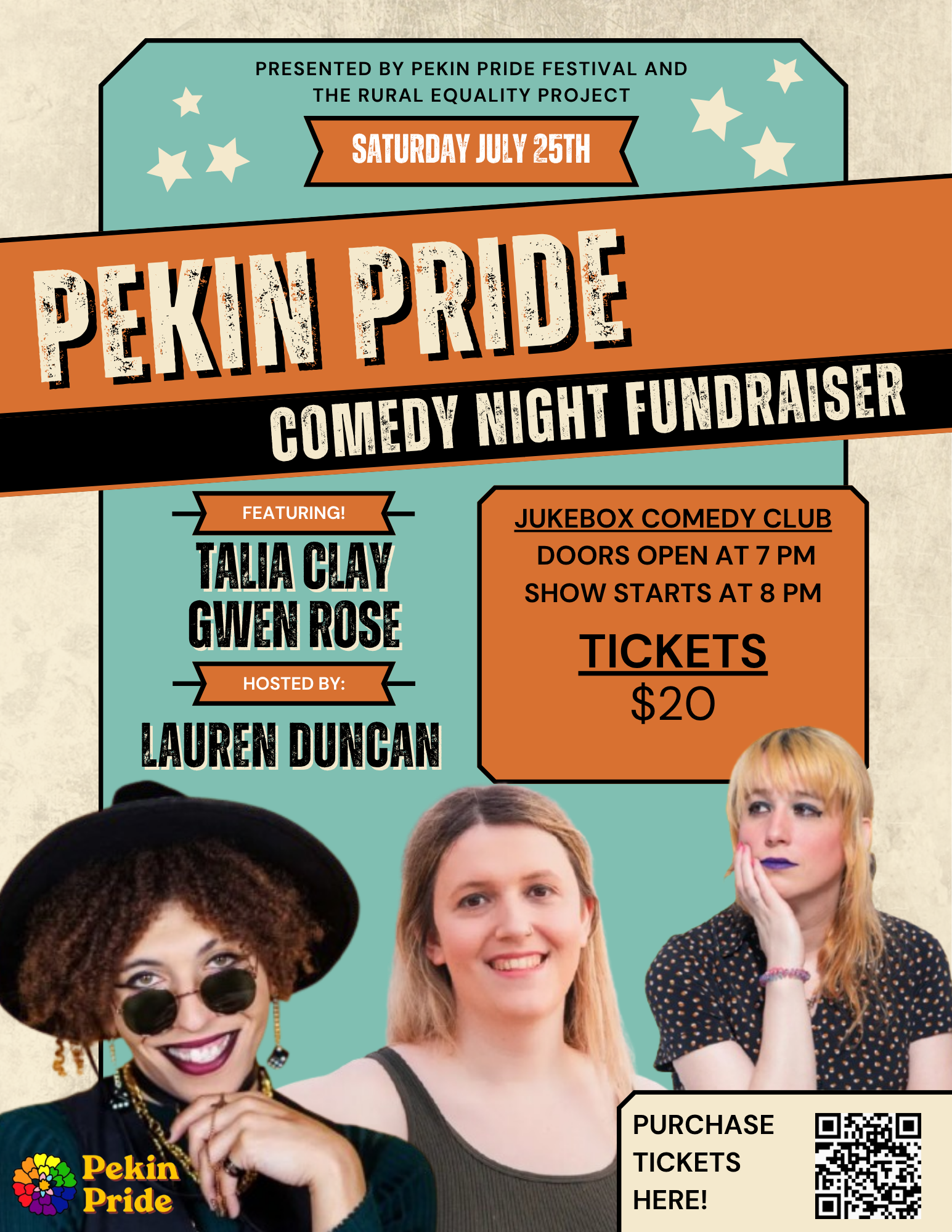 Pekin Pride Comedy Night Fundraiser