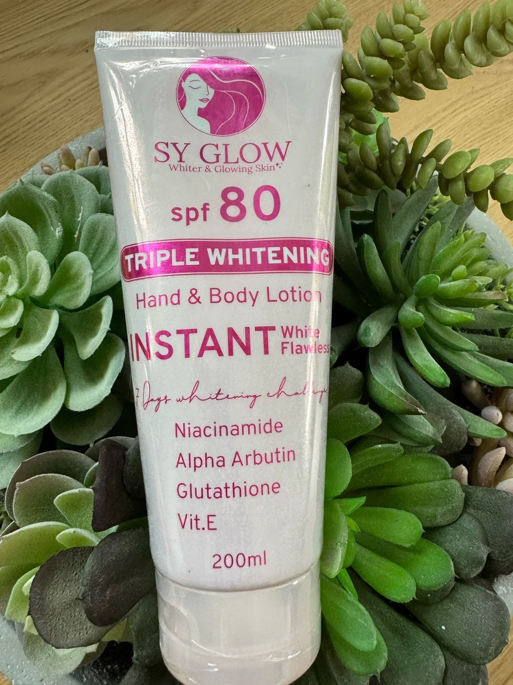 tretinoin and glutathione SY Glow 10x Bleaching Whipped Cream 250ml main image 1